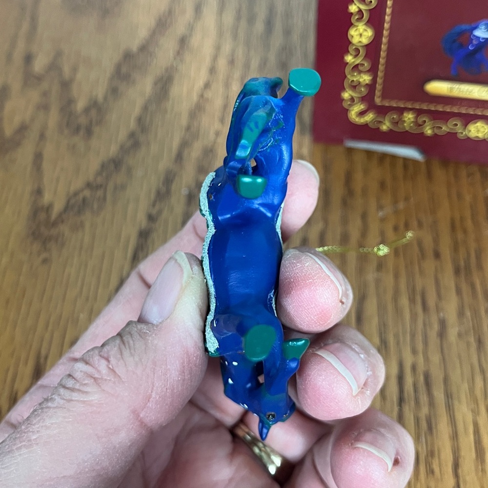 Trail of Painted Ponies White Christmas Christmas Ornament - 2018 horse - Picture 4 of 8